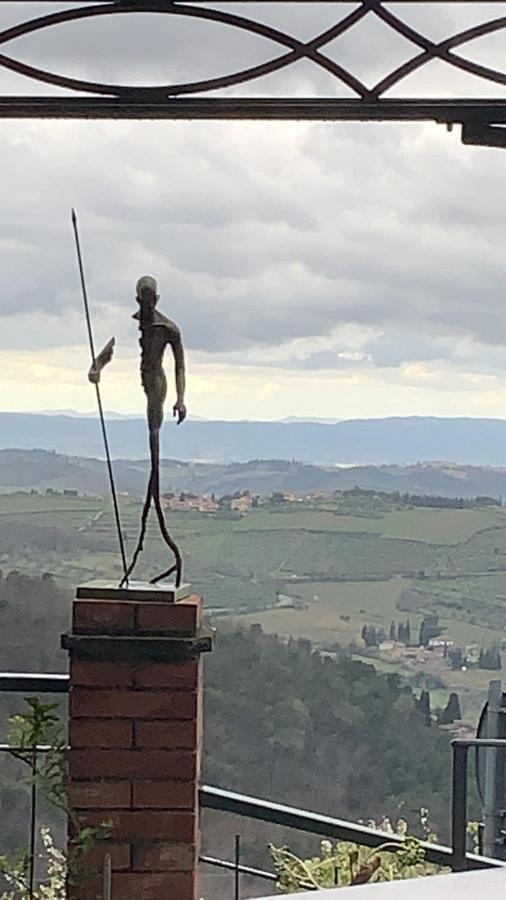 Casa Panzano Tuscany Панцано Экстерьер фото