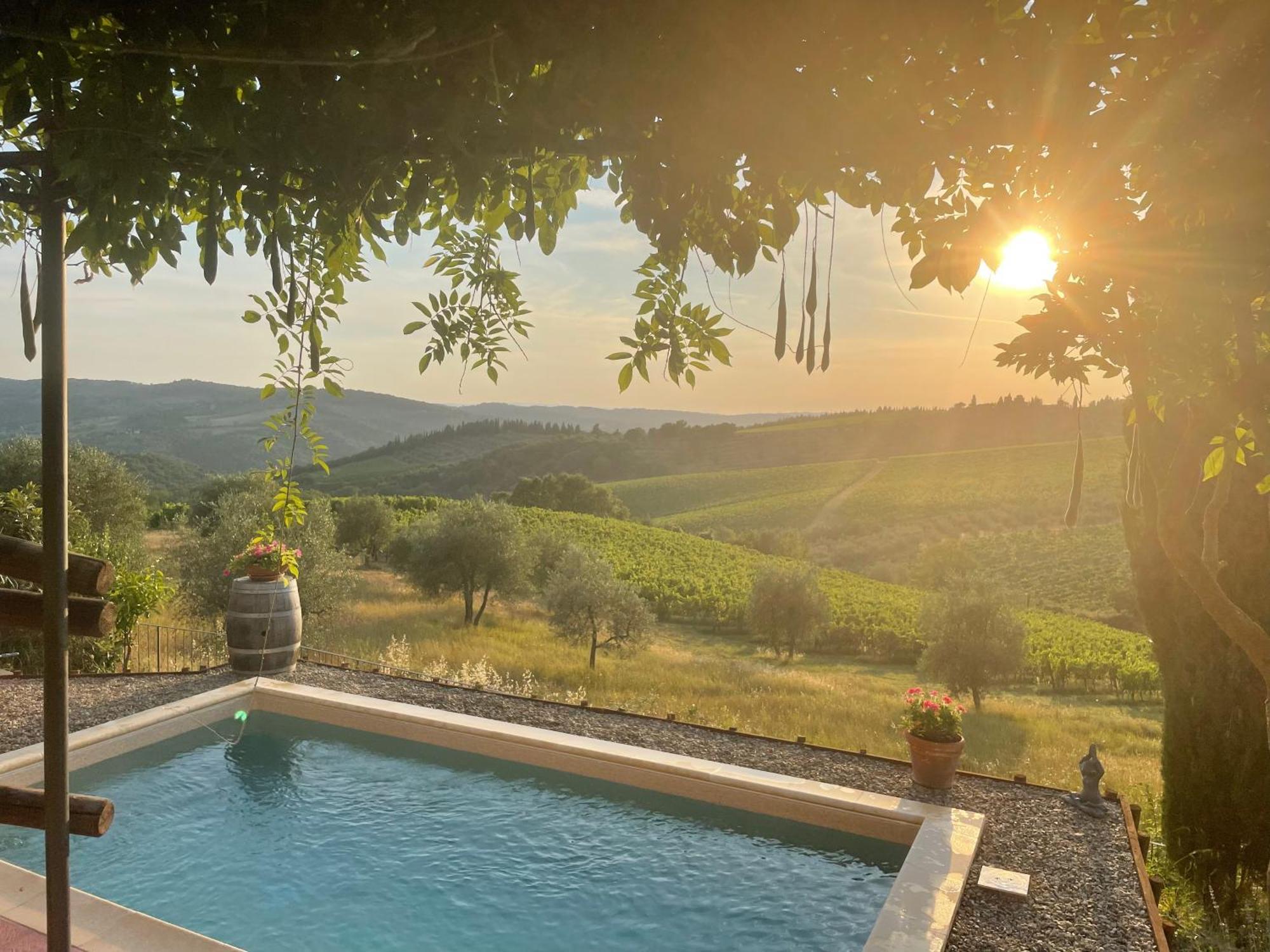 Casa Panzano Tuscany Панцано Экстерьер фото