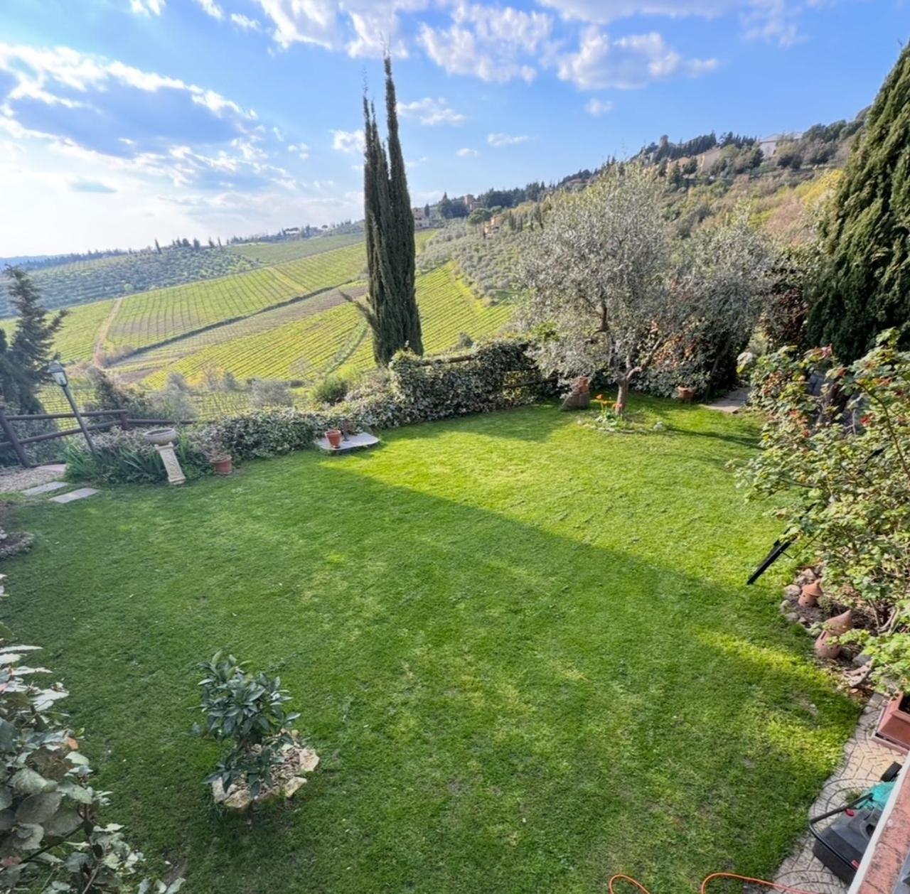 Casa Panzano Tuscany Панцано Экстерьер фото